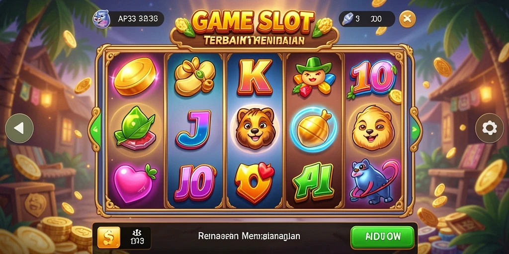 Tampilan menarik dari gameplay API33 yang penuh aksi slot.