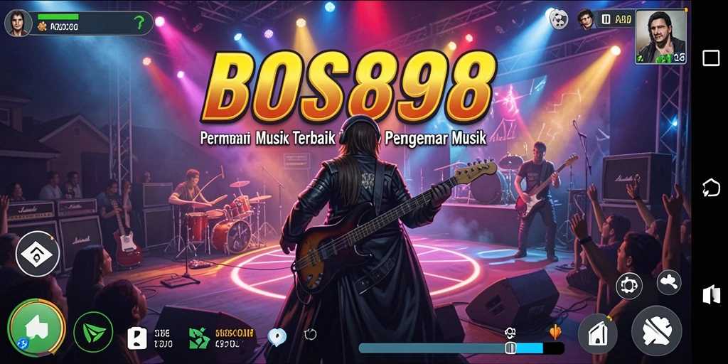 Tampilan gameplay menarik dan penuh warna dari BOS898.