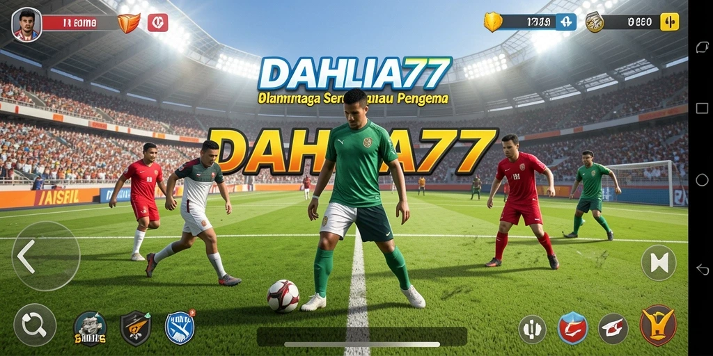 Gameplay seru dari DAHLIA77 yang menampilkan aksi olahraga yang mendebarkan.