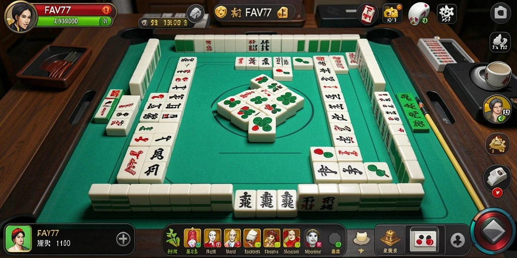 Gameplay Mahjong yang menantang dan penuh warna di FAV77.