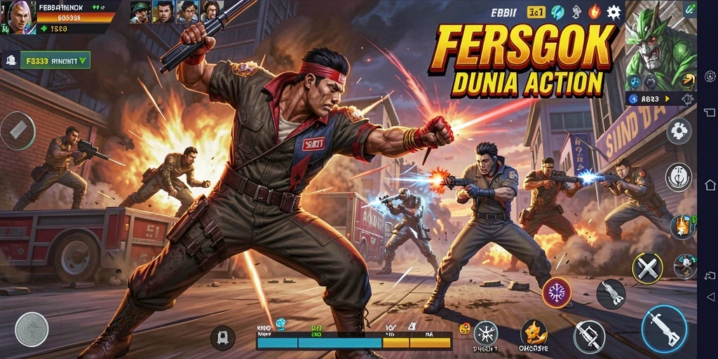 Tampilan gameplay FB333 yang mendebarkan dan penuh aksi.