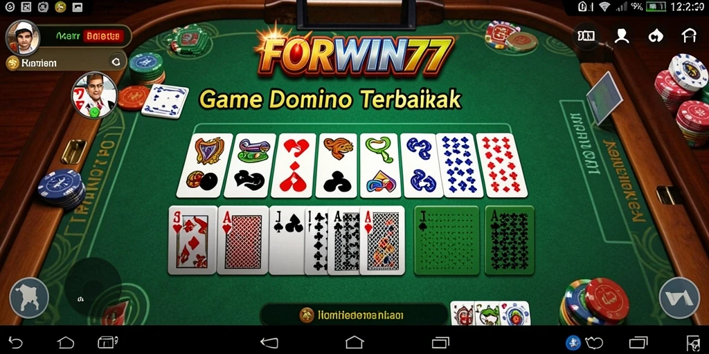 Tampilan gameplay yang seru dan interaktif dari FORWIN77.