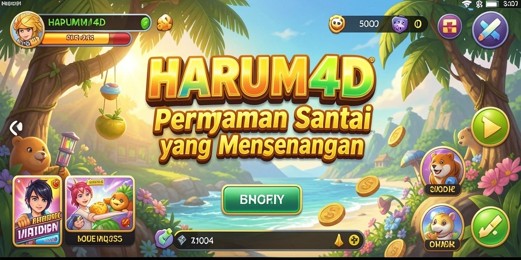 Tangkap momen seru gameplay HARUM4D yang menghibur.