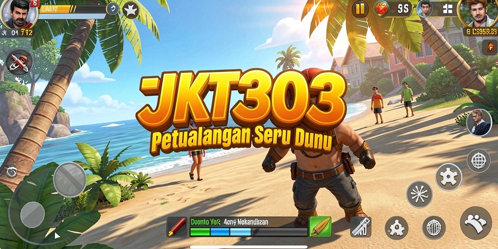 Gameplay mendebarkan di JKT303 saat menjelajahi dunia petualangan.