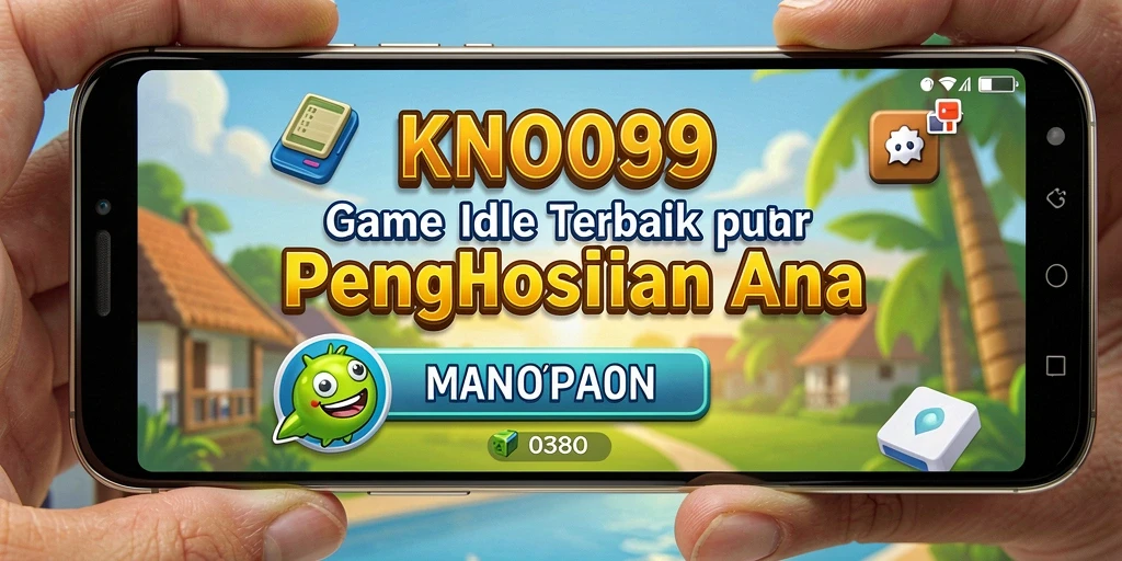 Screenshot gameplay KNO89 menampilkan keseruan dalam manajemen idle.