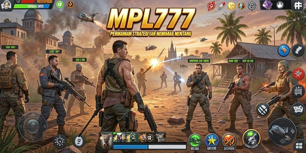 Tampilan gameplay seru dan mendebarkan di MPL777.