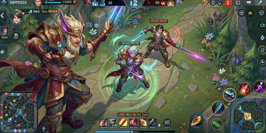 Gameplay seru dan mendebarkan di dalam MPO555.
