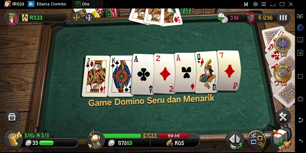 Tampilan gameplay RR33 yang seru dan interaktif.