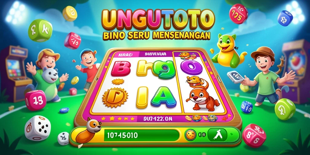 Tampilan gameplay Bingo UNGUTOTO yang menarik dan interaktif.